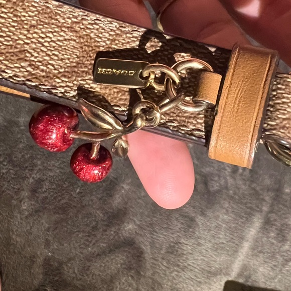 Michael Kors LOVE purse charms and Coach Key Fob Bundle w/ white bag included - Picture 8 of 13